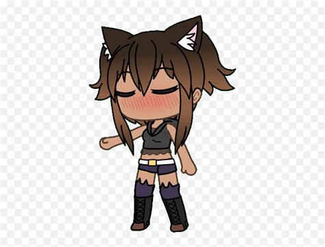 Gacha Kiss Girl Sexy Chibi Sticker By Gacha Life Girl Kiss Emoji Sexy Girl Emoji Free