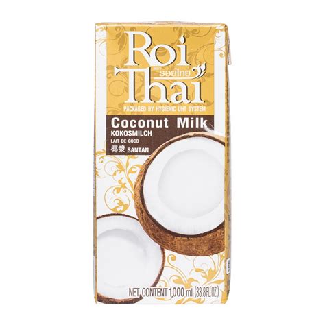 Roi Thai Coconut Milk Uht 1l Shopee Singapore