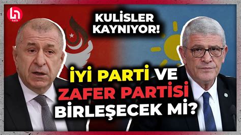 Zafer Partisi ve İYİ Parti birleşecek mi Özdağ ve Dervişoğlu yarın