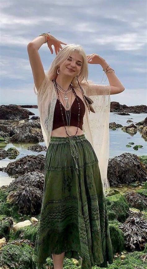 Pin On Swamp Witch Aesthetic Hippie Style Clothing Pretty Outfits Boho Outfits