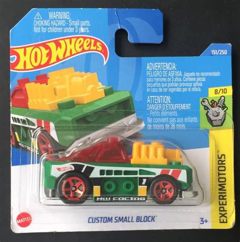 Hot Wheels Custom Small Block Zeleni