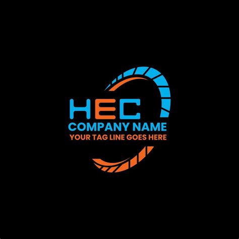 HEC letter logo creative design with vector graphic, HEC simple and ...