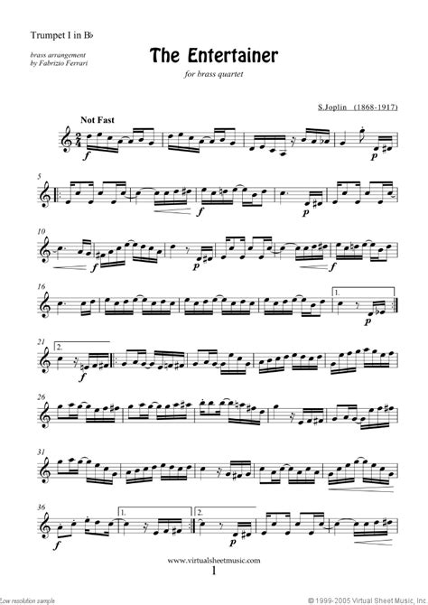 brass quartet - PDF free sheet music