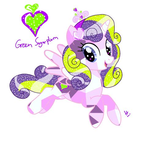 Green Sugarplum Crystal Pony Oc By Hacifradzzz336 On Deviantart