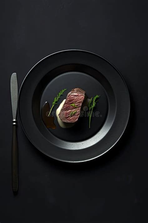 Stack Of Beautifully Cooked Fillet Steak Generative Ai Illustration