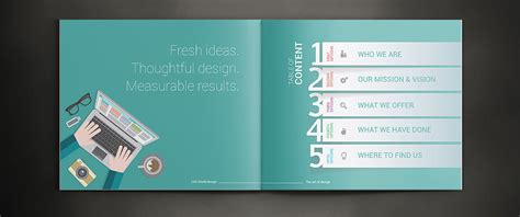 Brochure Design Ideas & Inspiration for 2025 | Design Shack