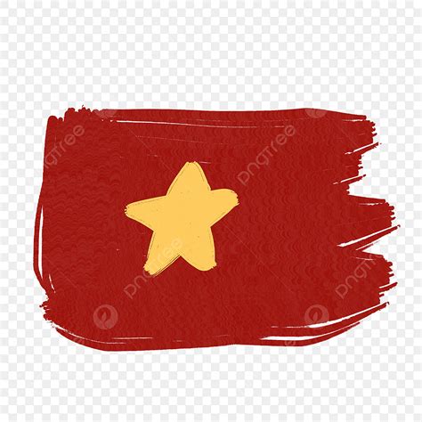 Estrela De Cinco Pontas Da Bandeira Do Vietnã PNG Vietnã Pentagrama