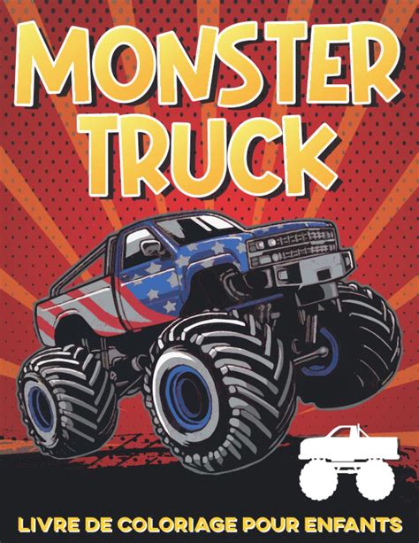 Buy Monster Truck Livre De Coloriage Pour Les Enfants Dessins Simples