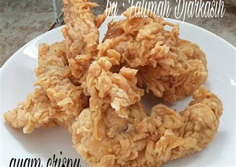 resep ayam crispy oleh fatimah djarkasih cookpad