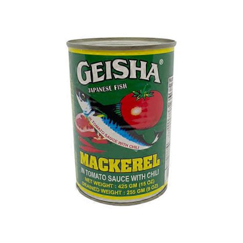 Geisha Mackerel In Tomato Sauce With Chili G Delivery Or Pickup