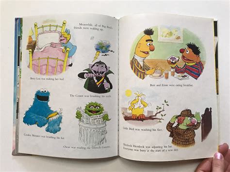 1980 Early Bird On Sesame Street The Sesame Street Book Club Etsy