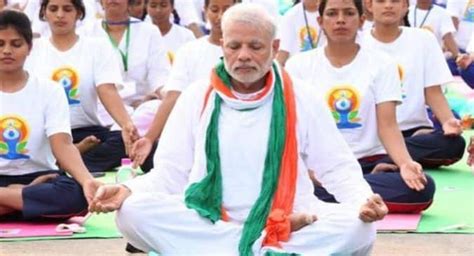 Modi: Hope more people will practice yoga in future | TheHealthSite.com