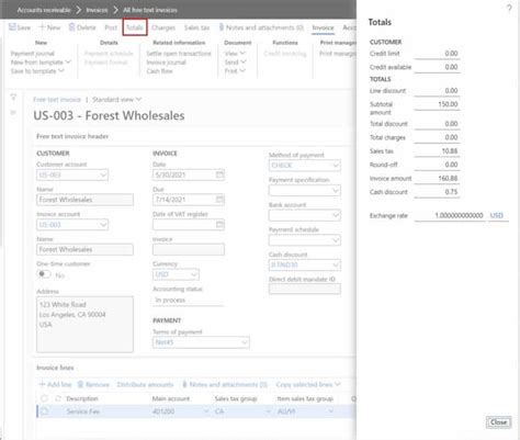 Process A Free Text Invoice Dynamics 365 Finance And Operations Dynamics Tips