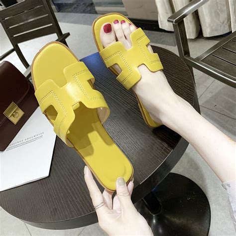 Hot Korean Fashion Flat Sandals For Women High Qualitysandal Shopee