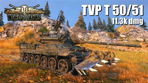 TVP T 50 51 11 3K Damage Master Class 5 Kills Karelia World Of