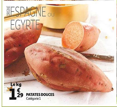 Promo Patate Douces Chez Auchan Icatalogue Fr