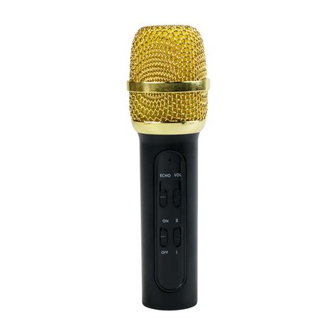 Lewinner Microphone Condenser Live KTV Karaoke BGN C11 Golden