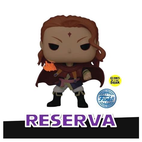 Reserva Funko Pop Fuegoleon Gitd Special Edition Black Clover