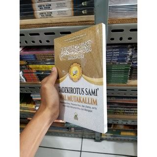 Jual Buku Tadzkirotus Sami Wal Mutakallim By Imam Badruddin ORI SC