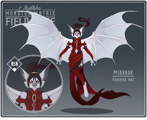 050 Miranda Vampire Bat By Mythka On