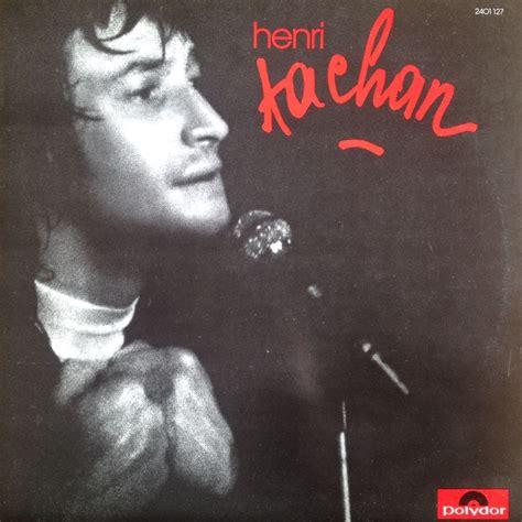 Henri Tachan Album éponyme 33t Chansons françaises Collection de