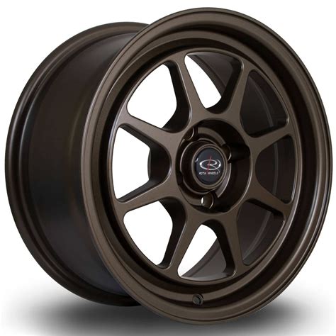 Rota Spec8 15x7 Et35 4x100 Matte Bronze Alloy Wheel