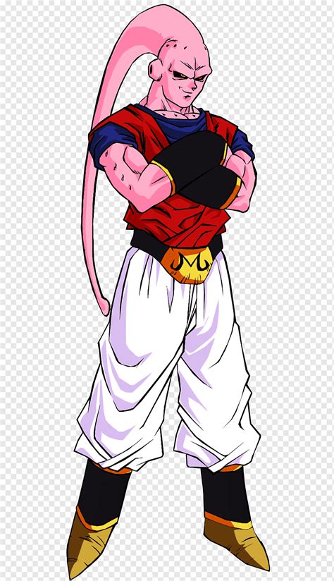 Majin buu gohan goku vegeta troncos goku púrpura humano personaje