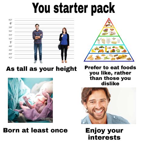 You Starter Pack R Starterpacks