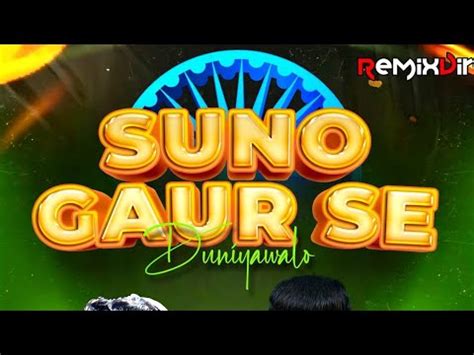 Suno Gaur Se Duniya Walo Remix Dj Rytech X Dj Naruto Remixvirus