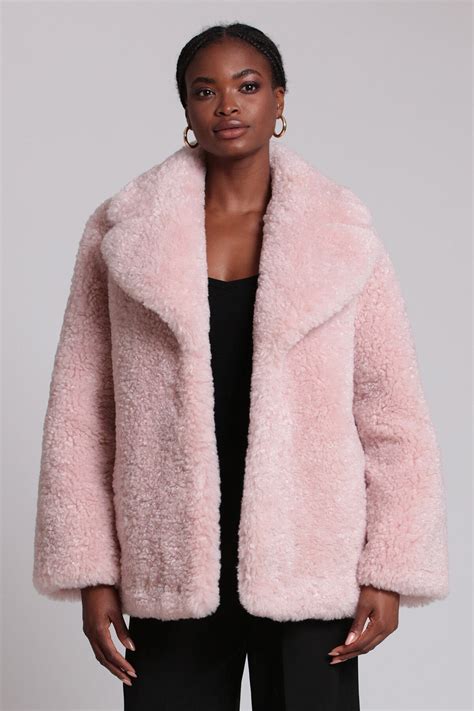 Pink Teddy Fur Jacket Best Sale Bellvalefarms