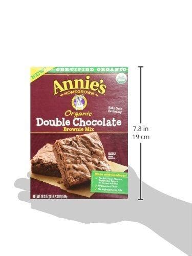 Annie S Organic Double Chocolate Brownie Mix 18 3 Oz Pack Of 8