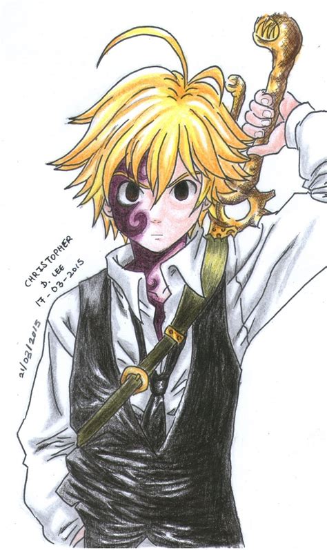 Nanatsu no Taizai Meliodas Demon Form by ChristopherDonLee on DeviantArt