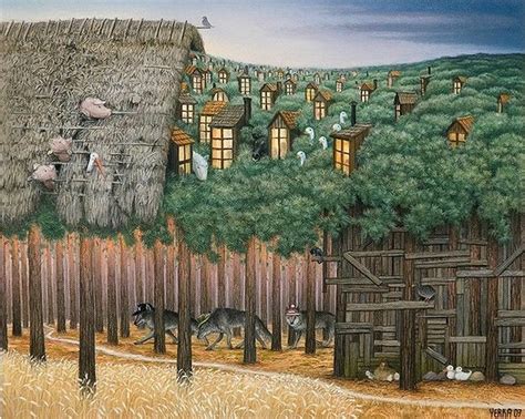 Jacek Yerka Pologne voyage à travers l art du monde Surreal