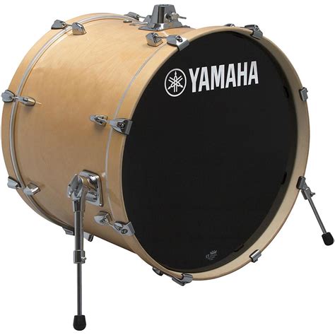 Yamaha Stage Custom Birch Bass Drum 18 X 15 In Natural Wood Guitar