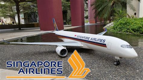 Rc Airbus A350 Xwb Singapore Airlines Rollout Scratch Build Youtube