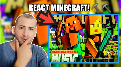 🛑react Minecraft Sensacional Aprender Com A Dor Steve E Alex