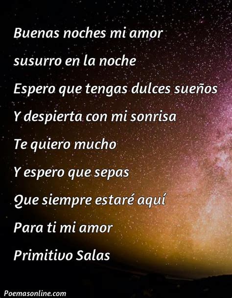 Poemas Para Darle Las Buenas Noches A Mi Novia Poemas Online