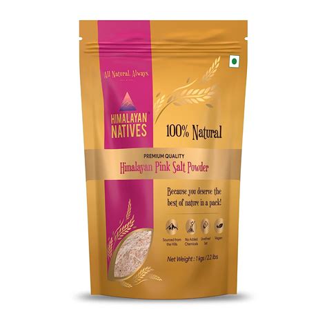 58 Off Himalayan Natives 100 Natural Himalayan Pink Salt Powder