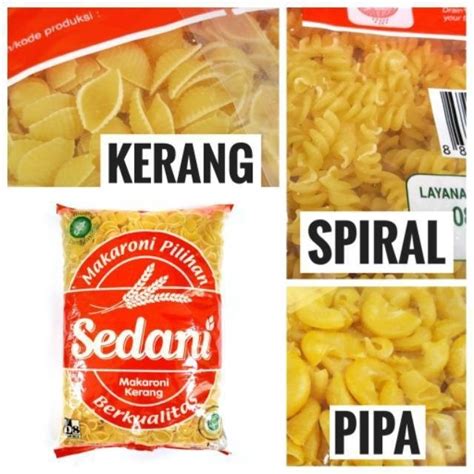 Jual Macaroni Pipa Sedani Kg Makaroni Sedani Pipa Kg Macaroni