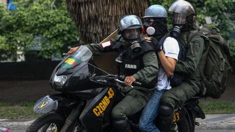 Venezuela Violence Flares At Anti Maduro Motorised Protests Bbc News