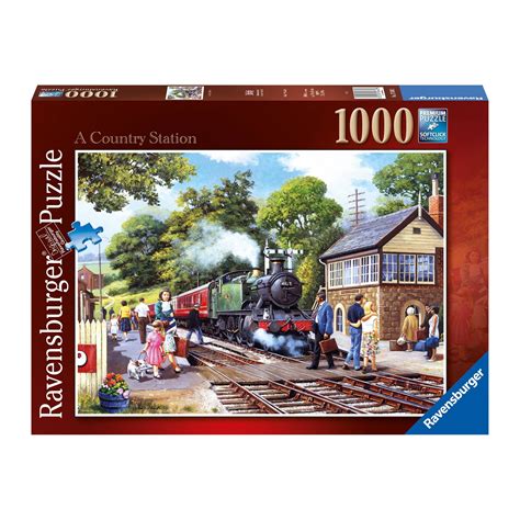 Ravensburger A Country Station Jigsaw Puzzle 1000 Pieces | Hobbycraft