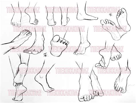 Sketchdump 16 [feet] By Thekikkakibaz On Deviantart