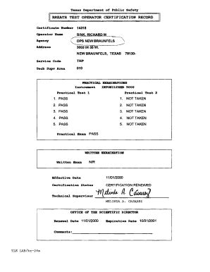 Fillable Online Ftp Txdps State Tx Texas Depart A Ftp Txdps State Tx