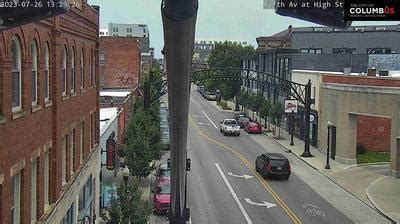 See Dennison Place City Of Columbus High St At Fifth Ave Live Webcam