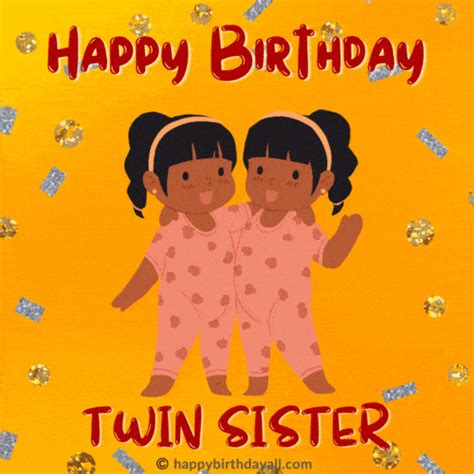 Happy Birthday Twins GIFs Free Download