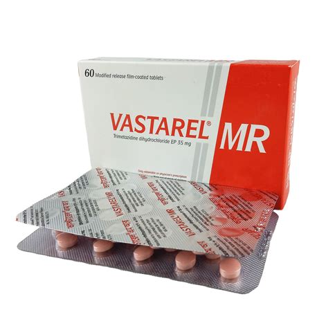 Vastarel MR | 35 mg | Tablet | ভাস্‌টারেল এম আর ৩৫ মি.গ্রা. ট্যাবলেট ...