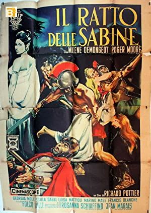 IL RATTO DELLE SABINE 1961Dir RICHARD POTTIERCast MYLENE