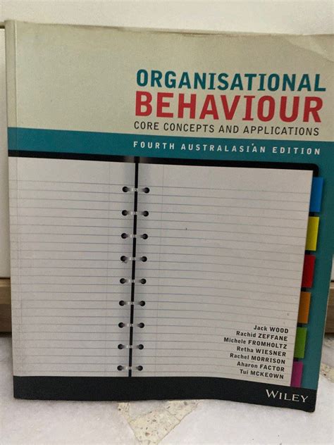 Organisational Behaviour Textbook, Hobbies & Toys, Books & Magazines, Textbooks on Carousell