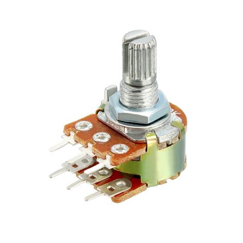 Buy Uxcell WH148 20K Ohm Variable Resistors Dual Turn Rotary Carbon