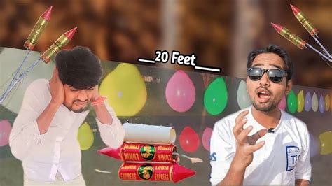 Diwali Experiment🎈balloon Vs Rocket🚀rocket On Rope Vs Balloon Experiment Video The20club